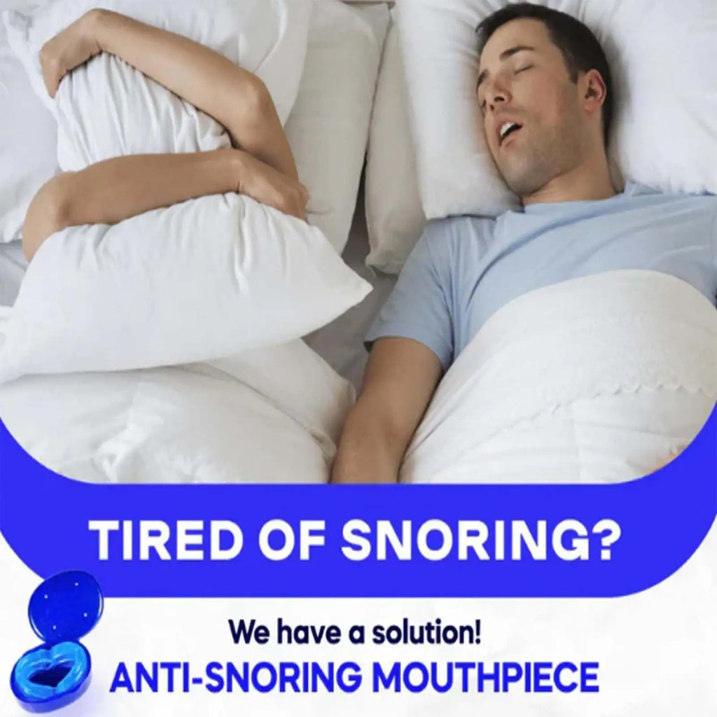 Anti Snoring Mouthpiece Reusable Snore Device Stopper Anti Snoring Mouth Guard Braces Sleeping Anti-Snoring Devices