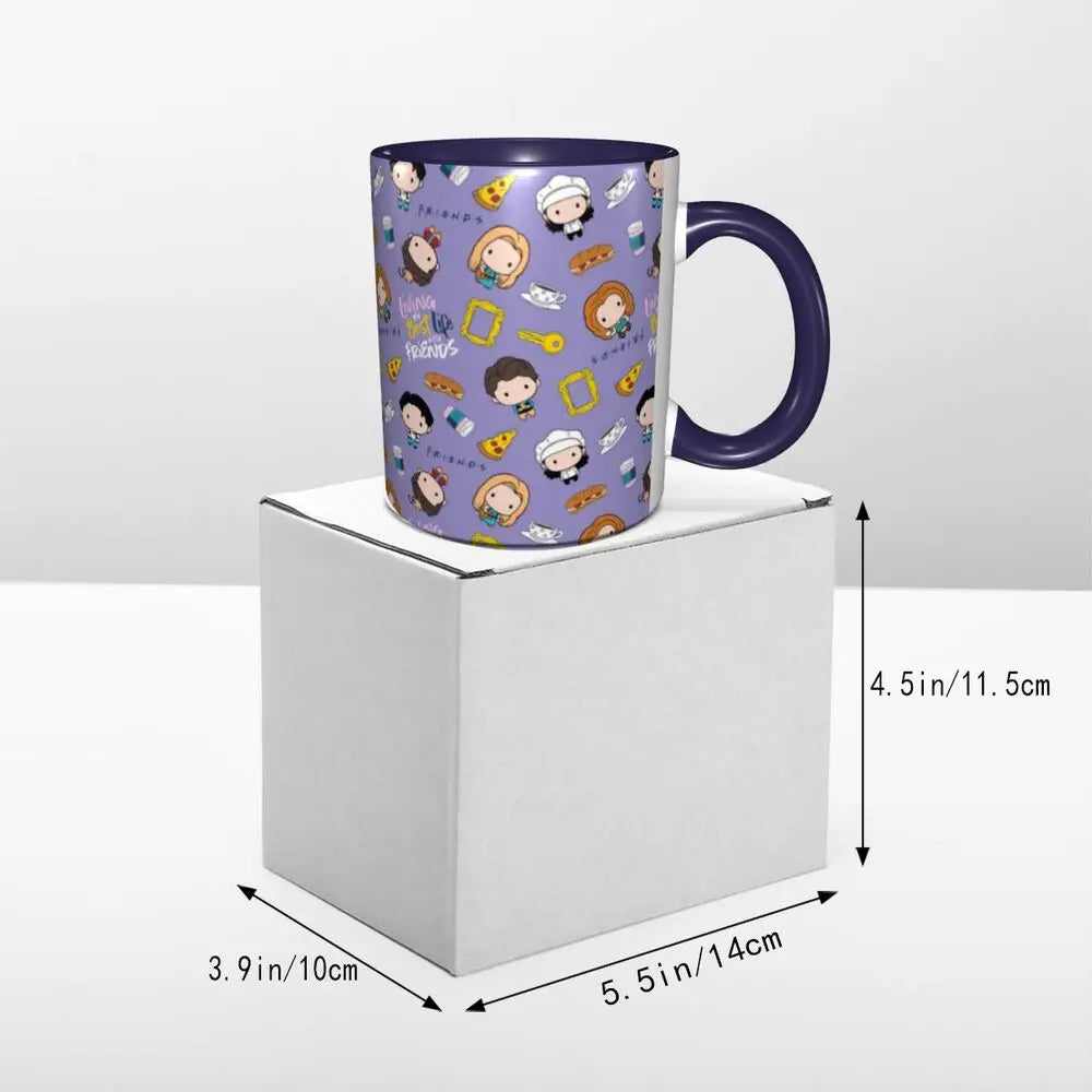 Classic Friends TV Show Coffee Mugs DIY Personalized Ceramic Mug Creative Gift