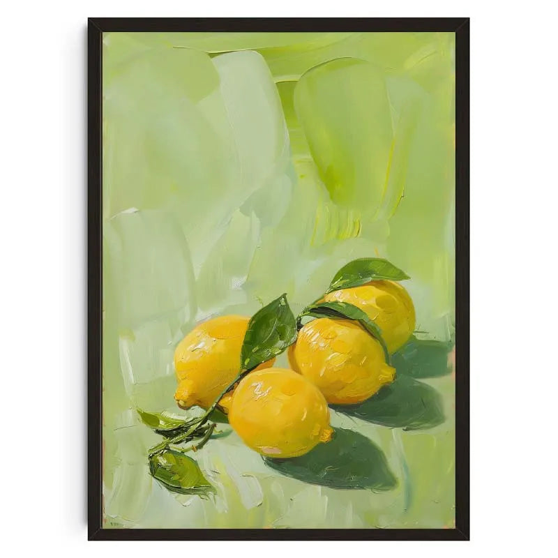 Vintage Dining Fruit Orange Avocado Tomato Coffee Posters and Prints Canvas Painting Wall Art Picture for Food Kitchen Decor