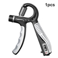 Grip Strength Trainer Adjustable Hand Grip Strengthener 11-132 Lbs (5-60Kg) Gym Rehab Forearm Trainer