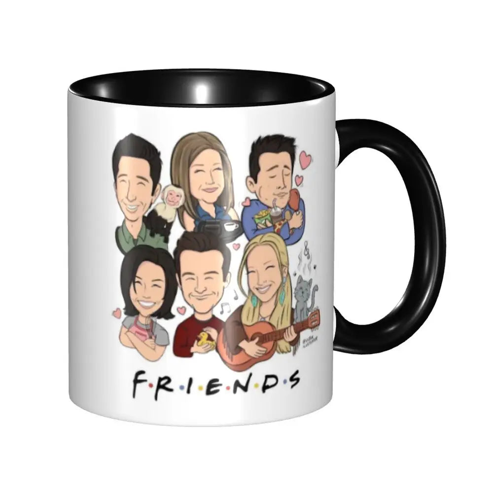 Classic Friends TV Show Coffee Mugs DIY Personalized Ceramic Mug Creative Gift