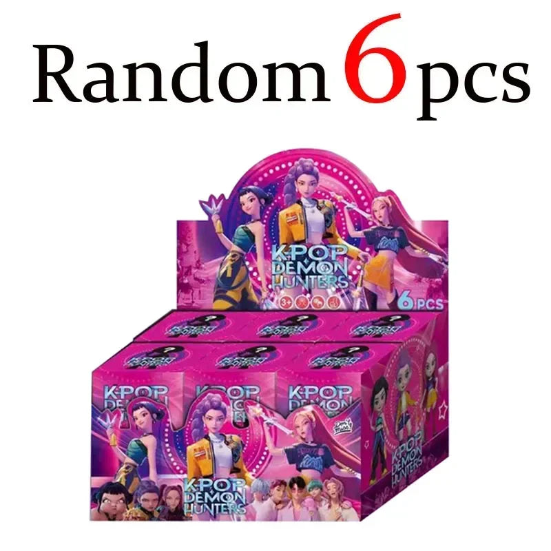 IN Stock Exclusive 2026 Devil Hunter Blind Box - Rumi Mira Zoi Vinyl Doll Mask Anime KPop New Launch Best Seller Ornament Gift