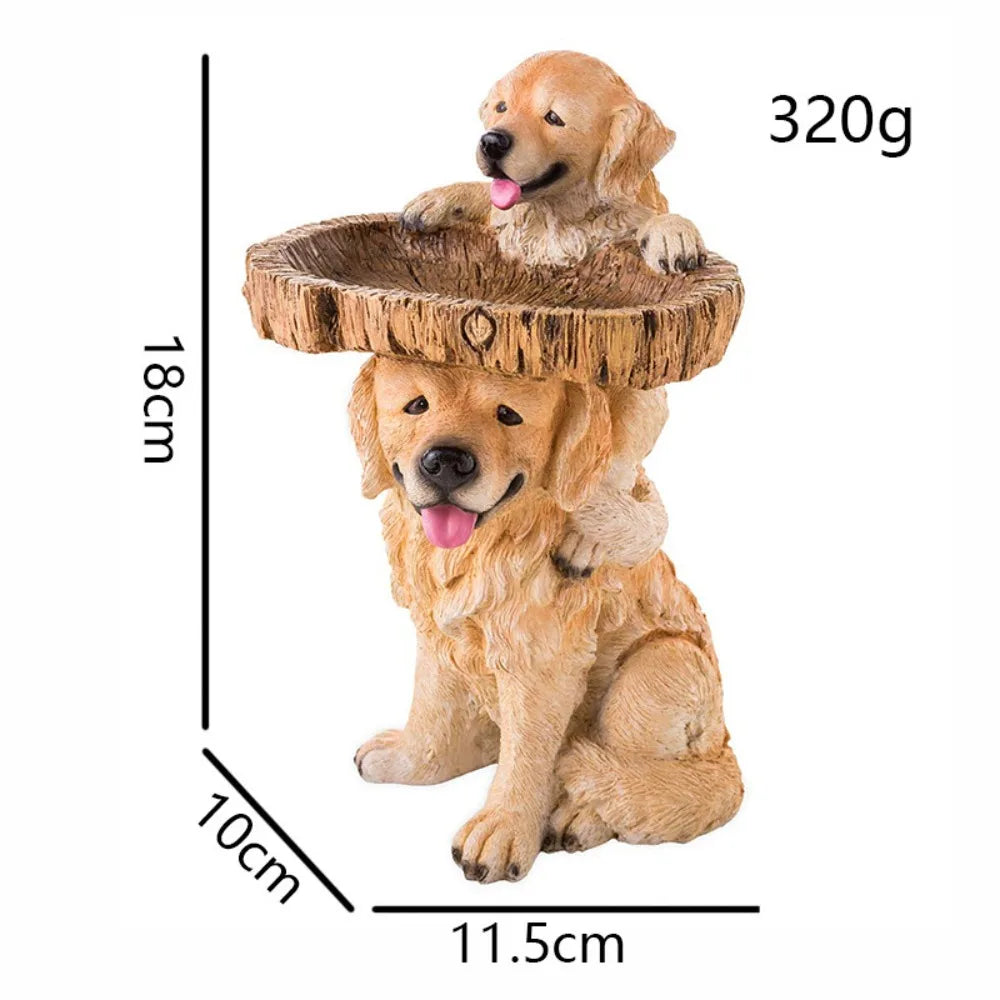 Garden animal resin bird feeder hummingbird bathtub outdoor decorative ornaments sculpture resin crafts.Outdoor decoration