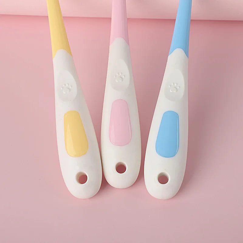 Pet Toothbrush Ultra-fine Soft Toothbrush Soft Toothbrushes Oral Cleaning Dogs Cats Oral Care Mouth Cleaner New Style