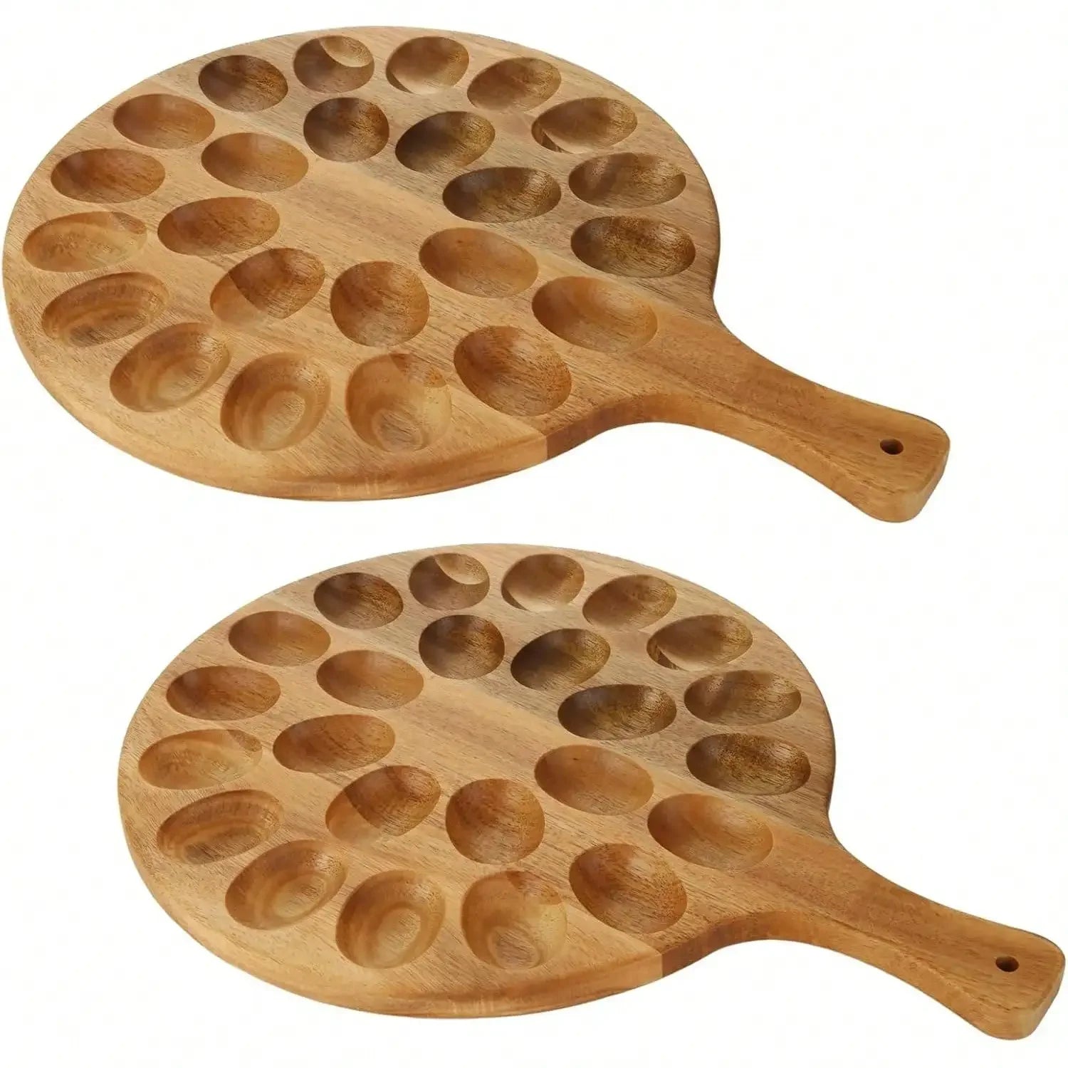 Deviled Egg Platter and Deviled Egg Tray, Wooden Deviled Egg Tray Square Egg Tray Charcuterie Board Easter Deviled Egg Tray