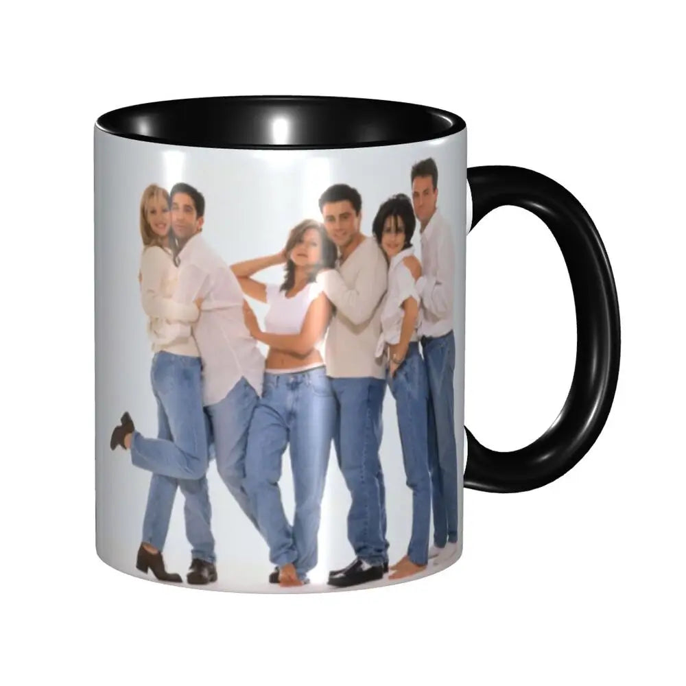 Classic Friends TV Show Coffee Mugs DIY Personalized Ceramic Mug Creative Gift