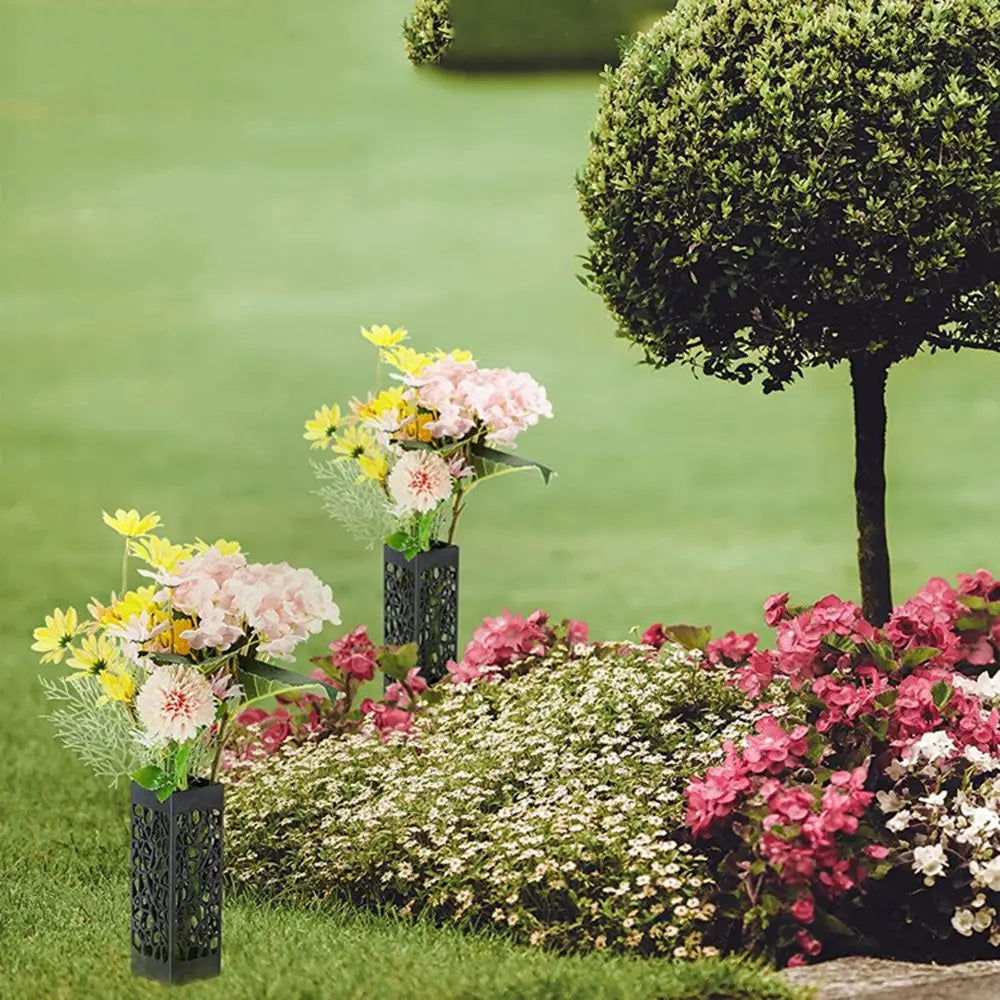 Cemetery Outdoor Courtyard Garden Vase Flower Basket Flower Holder
