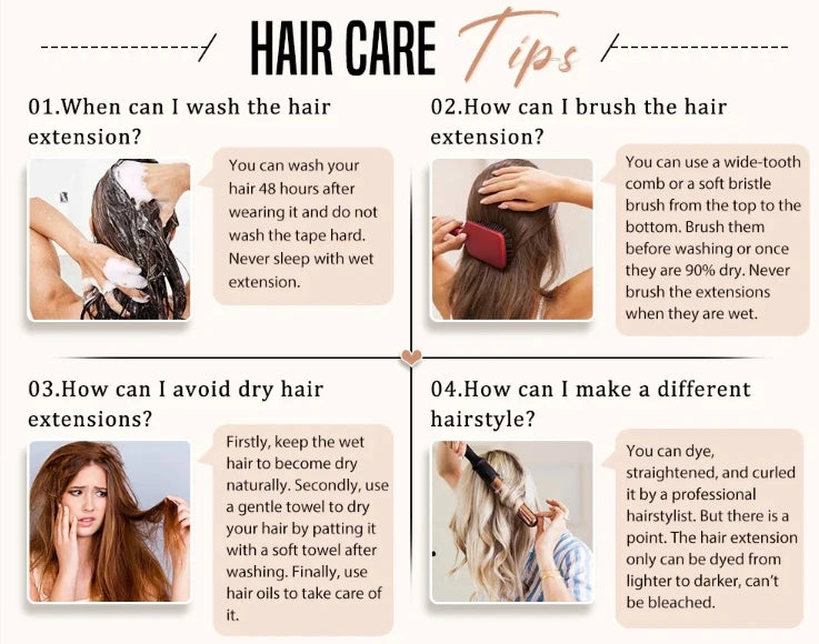 Ugeat Human Hair Tape in Extensions Brown Hair Extensions Real Human Hair Dark Brown Remy Hair Invisible Double Sided