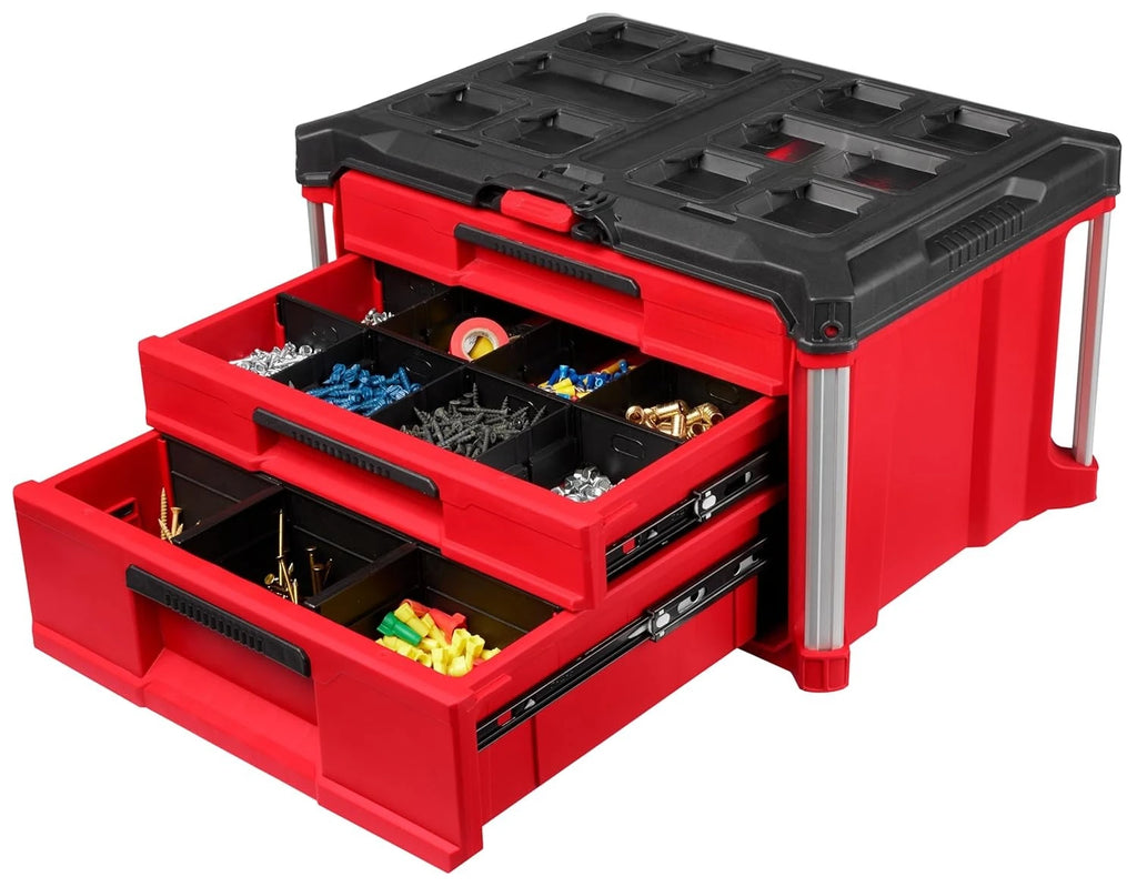 3 Drawer Multi-Deep Tool Organizer Box - 48-22-8447