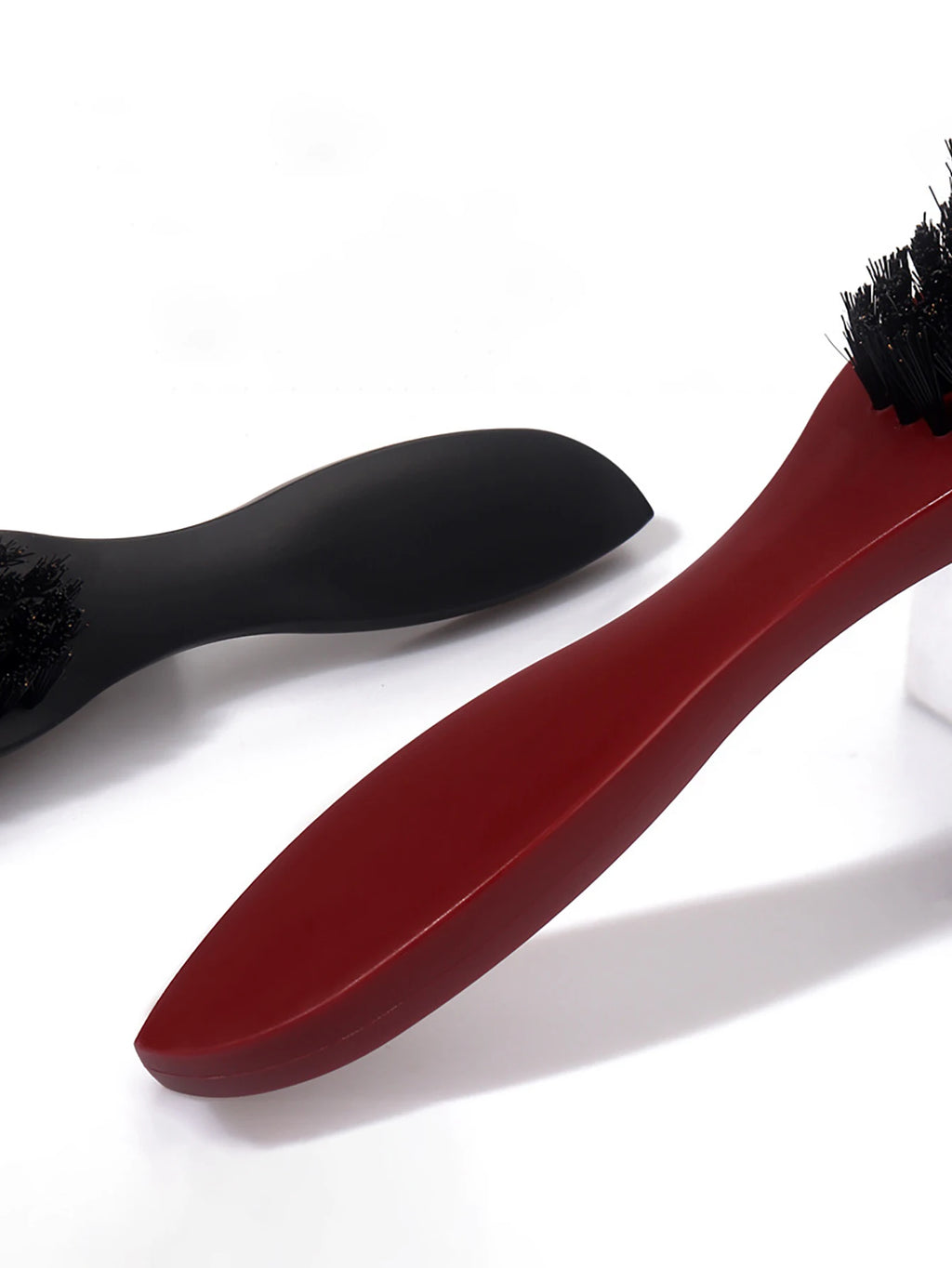 Handle Mane Cleaning Hairdressing Beard Brush Anti static Hairstyling Comb Men's Shaving Tool Special for real hair wigs