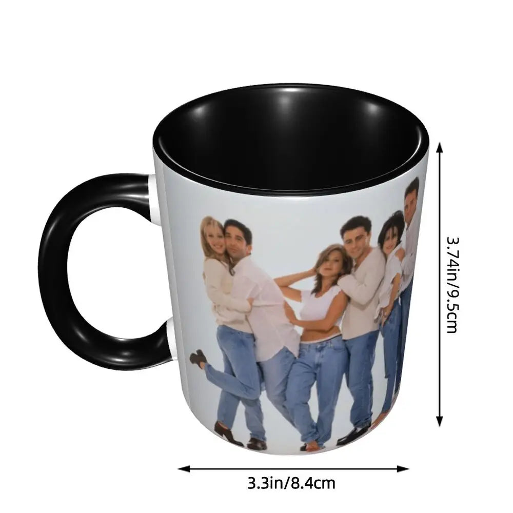 Classic Friends TV Show Coffee Mugs DIY Personalized Ceramic Mug Creative Gift