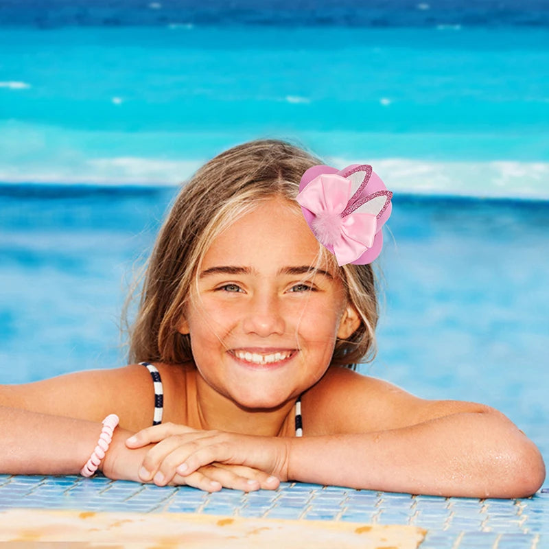 Easter Bunny Ears Headband with Top Hat for Adults and Kids Perfect for Holiday Parties Carnivals and Cosplay Events - Fun