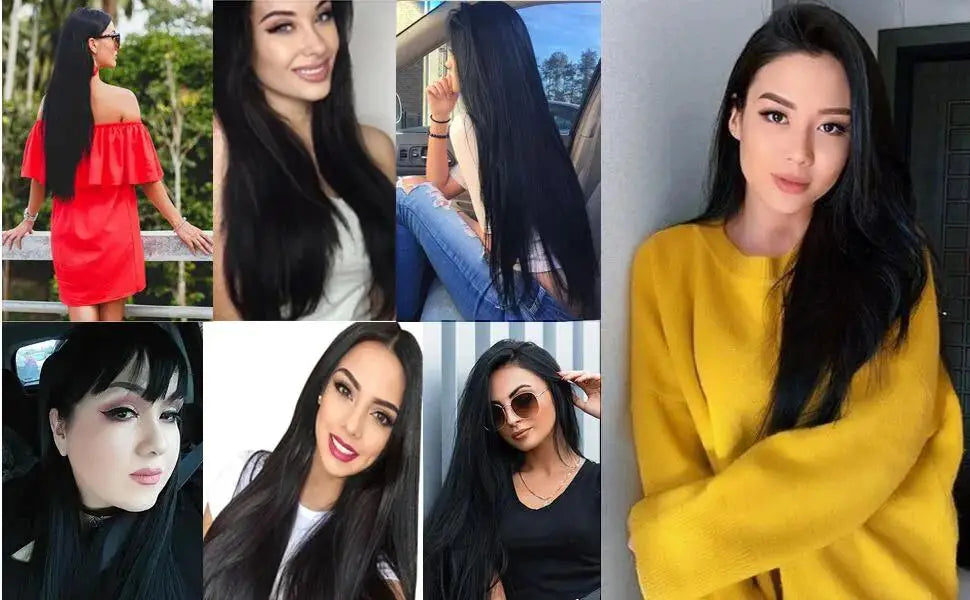 25 pcs Straight Tape In Hair Extensions 100% Human Hair 30 Inch Brazilian Invisible Seamless Weft PU Tape In Raw Hair Extensions
