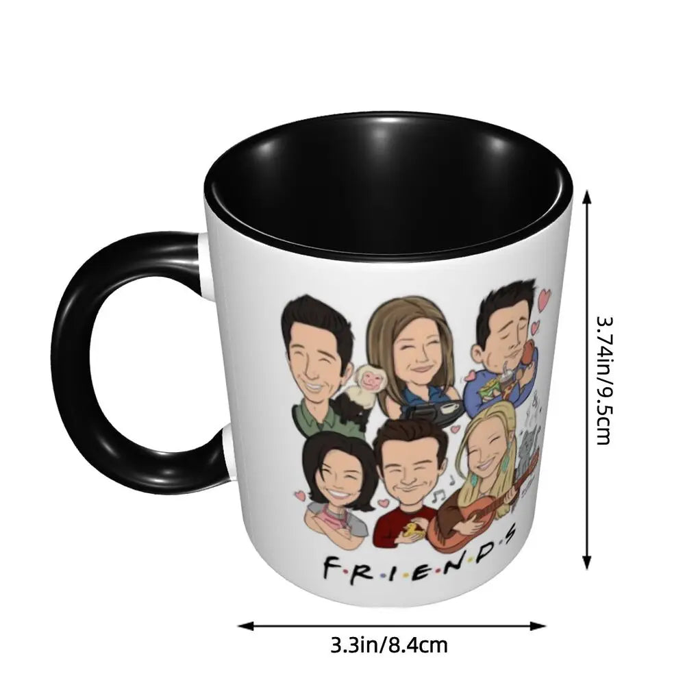 Classic Friends TV Show Coffee Mugs DIY Personalized Ceramic Mug Creative Gift