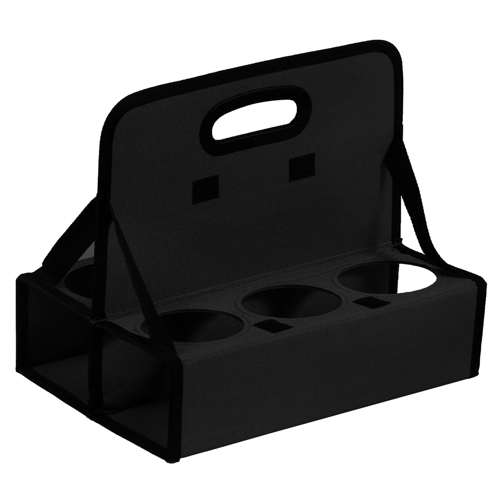 Oxford Cloth Drink Delivery Carrier 6 Cup Coffee Carrier Foldable Soft Drinks Carrier Wear Resistant Reusable Portable Drink