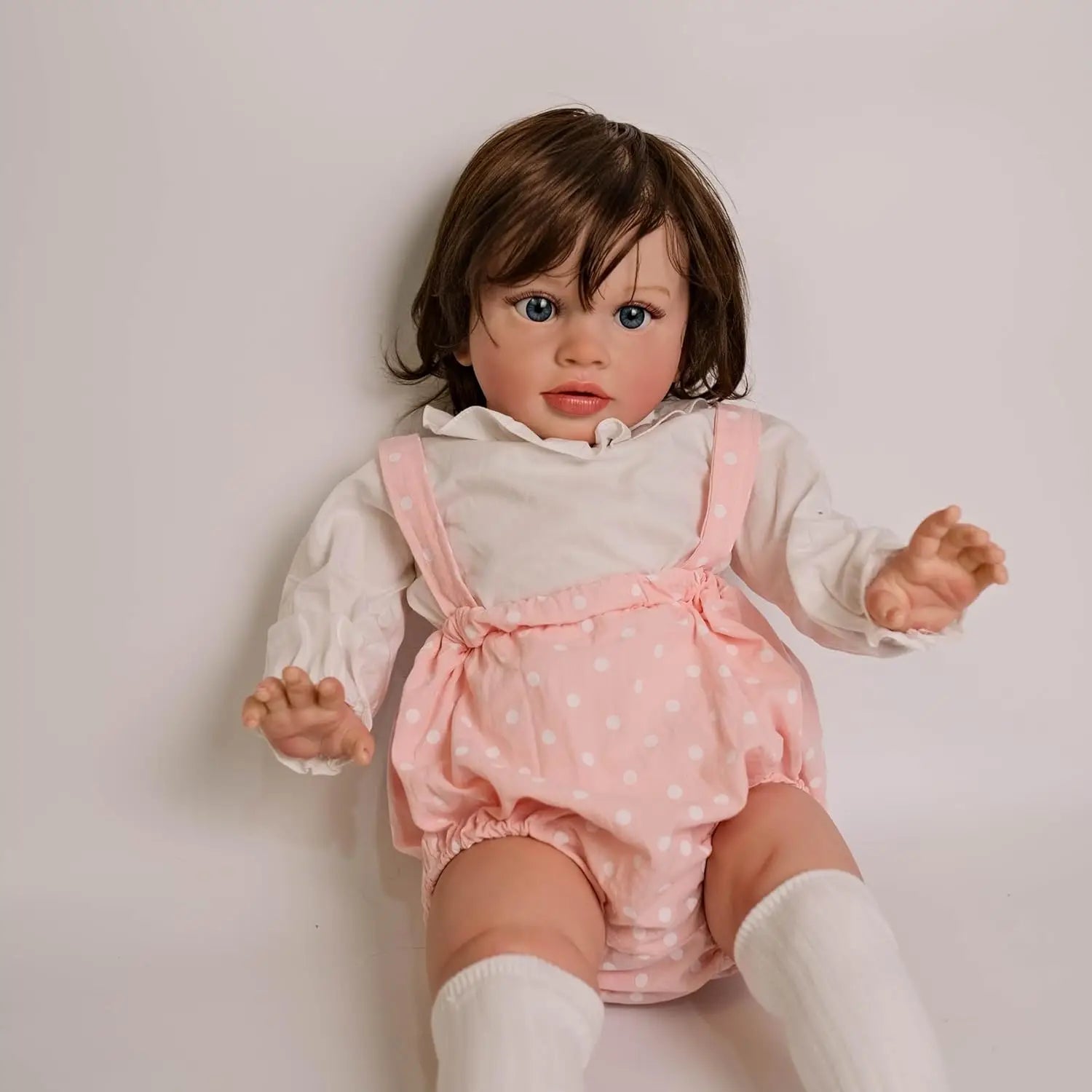 26Inch/66cm Pippa Toddler Girl doll Finished Doll Reborn Toddler Pippa Huge Baby Size Lifelike Soft Touch Art Doll Birthday Gift