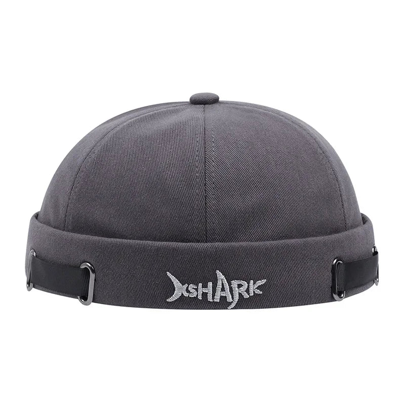 1 Pcs Solid Color Adjustable Brimless Fashion Men Beanie No Visor Spring Autumn Unisex Outdoor Beret Melon Cap Hats