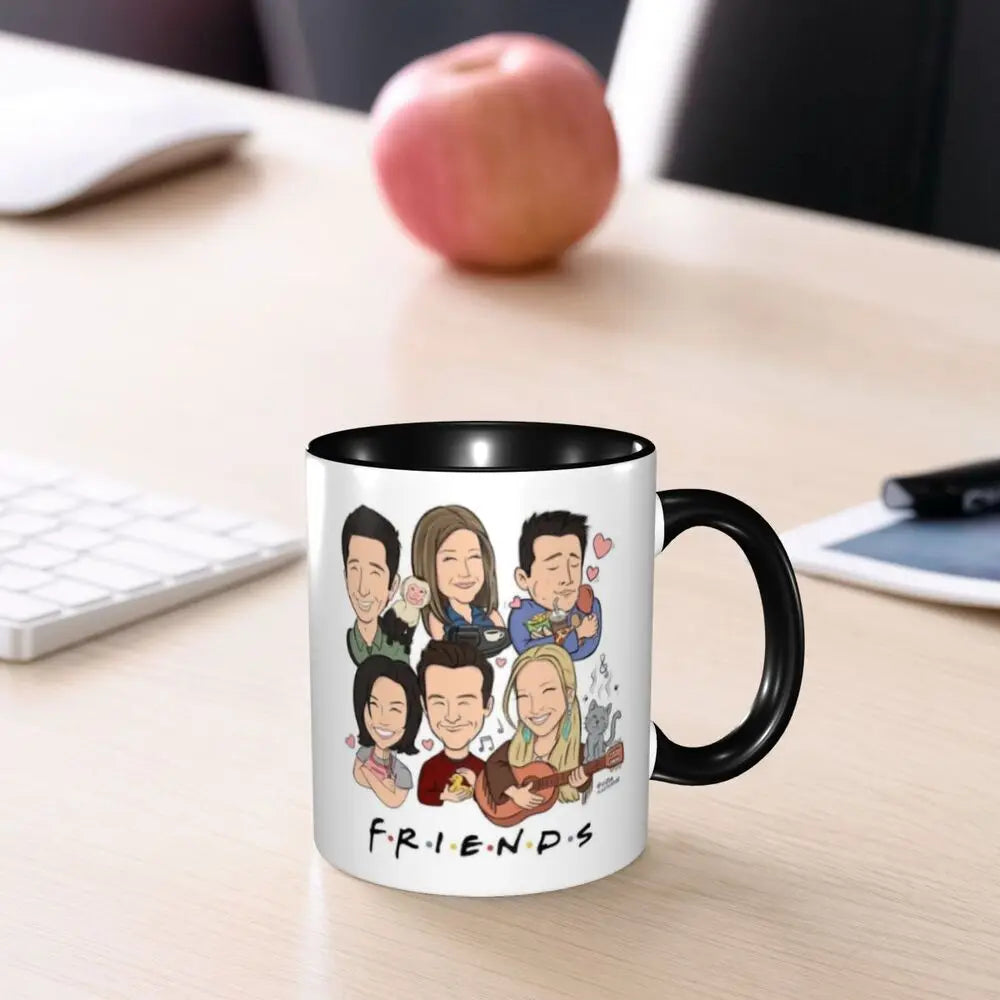 Classic Friends TV Show Coffee Mugs DIY Personalized Ceramic Mug Creative Gift