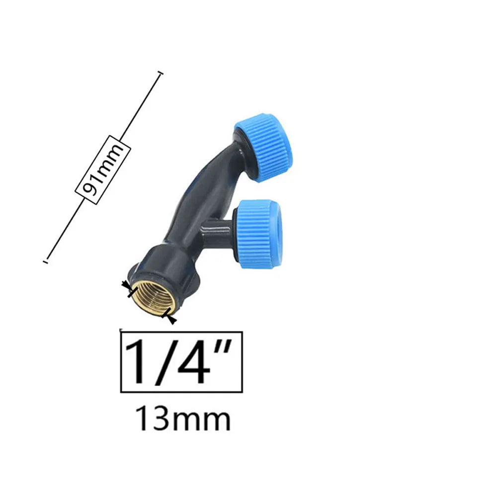 Agricultural Atomizing Sprayer Mist Nozzle Single/Double/Three Nozzle Head Garden Lawn Irrigation Pesticide Spraying Sprinkler