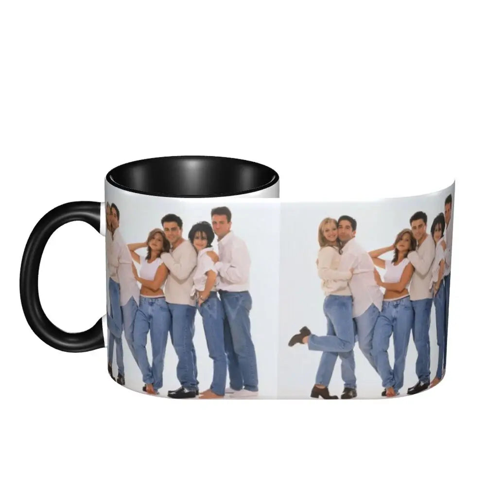 Classic Friends TV Show Coffee Mugs DIY Personalized Ceramic Mug Creative Gift