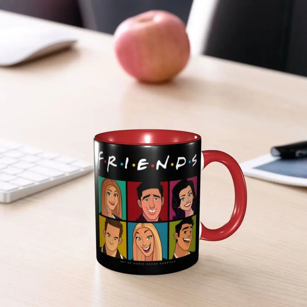 Classic Friends TV Show Coffee Mugs DIY Personalized Ceramic Mug Creative Gift