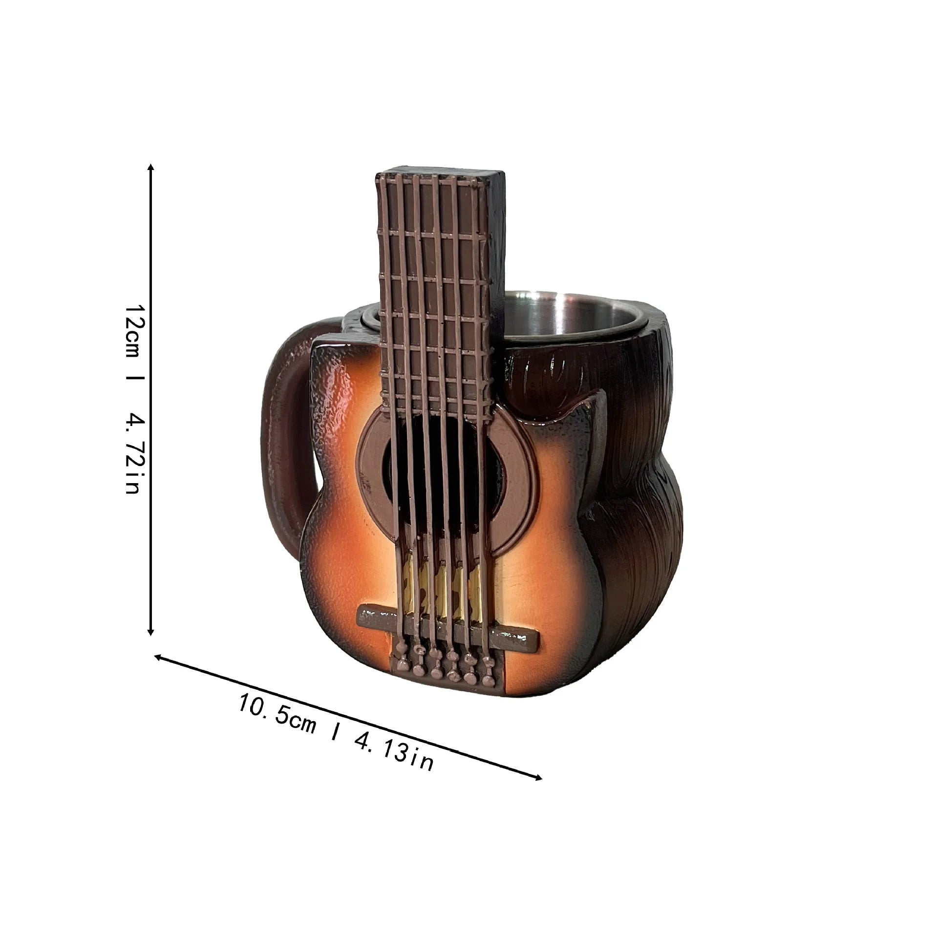 New Unique Musical Instrument Coffee Mug Creative Mug Milk Cup High-End Gift Desktop Ornaments