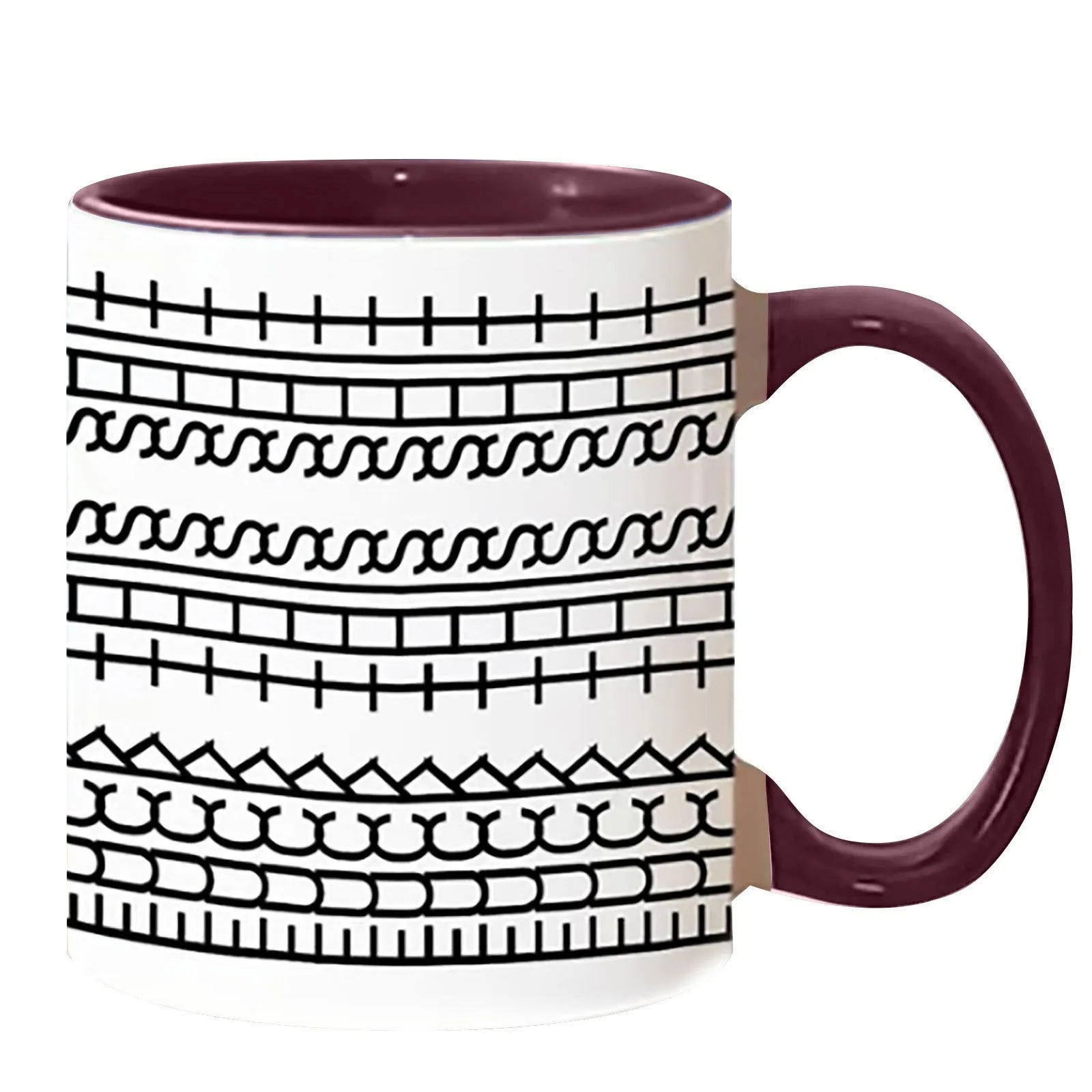 Coffee Mug Water Cup Home Office Water Milk Cup Latte Modern Coffee Cup Afternoon Teacup Breakfast Cup Tea Drink Cup Lover Cup