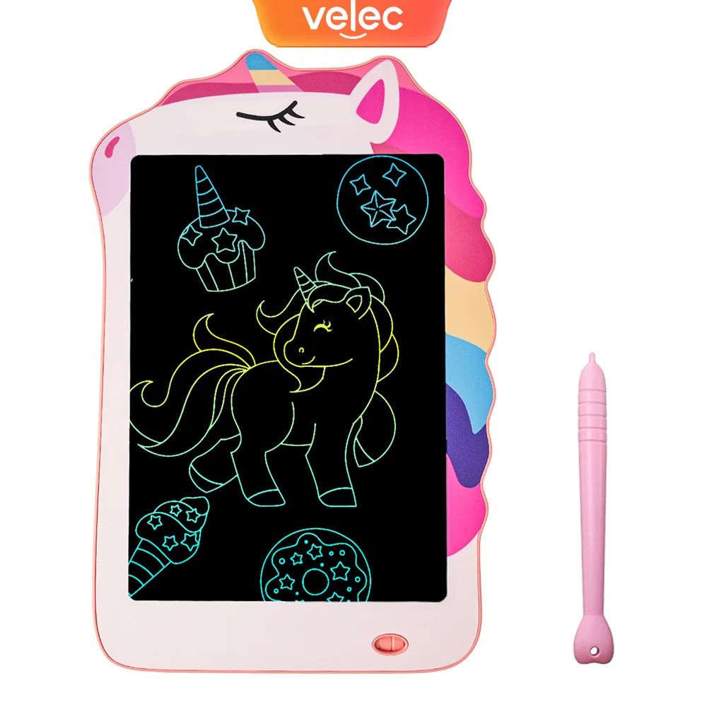 LCD Writing Tablet for Kids, 8.5 Inch Colorful Doodle Board Drawing Tablet, Educational Learning Toys Birthday Gifts for