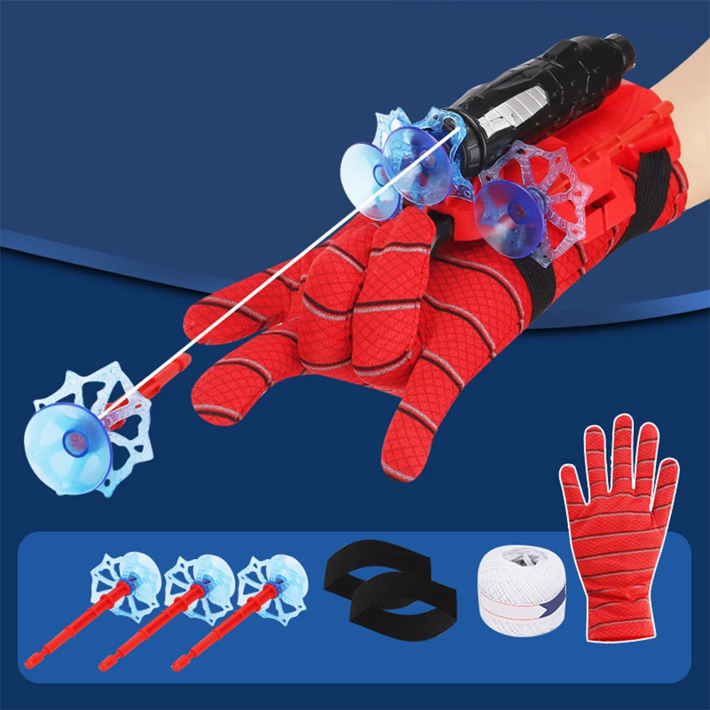 Spider Silk Launcher SpiderMans Cosplay Prop Party Comic Con Children Boys Girls Toys Cartoon Anime New Kids Birthday Cute Gifts
