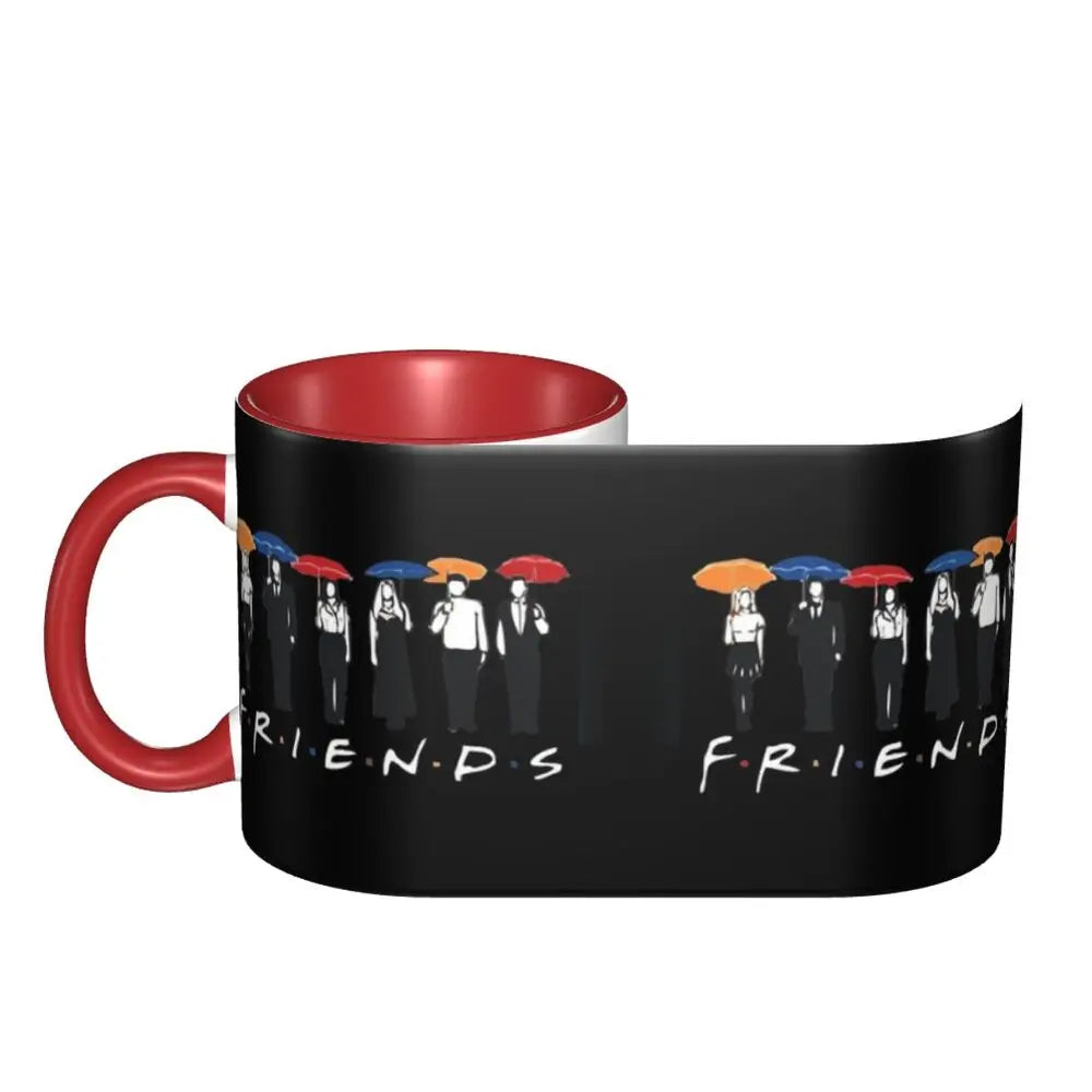 Classic Friends TV Show Coffee Mugs DIY Personalized Ceramic Mug Creative Gift