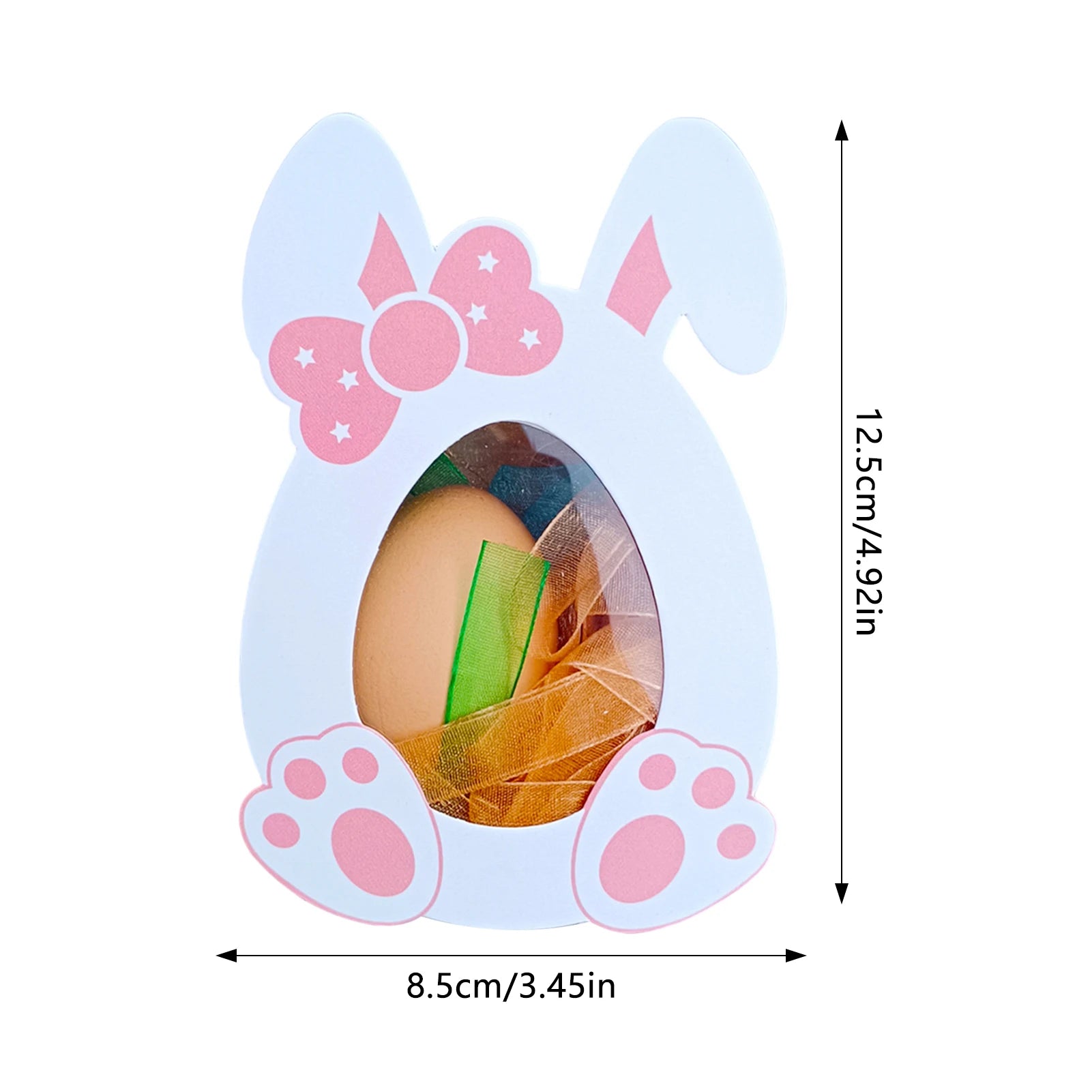 Cartoon Gift Boxes Easter Bunny Shape Boxs Unique Candy Storage Holder Festive Decoration Suitable for School Office