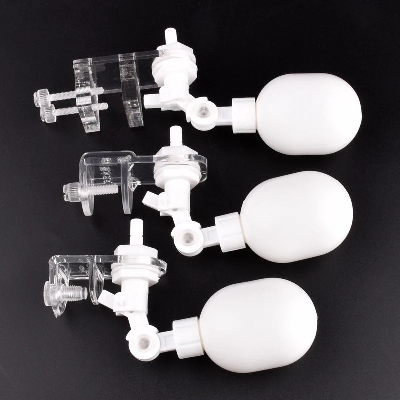1/4" 6.35mm Water Dispenser Ball Float Valve Aquarium Tank Automatic Water Refill Ball Cock Adapter Adjustable Height Floatvalve