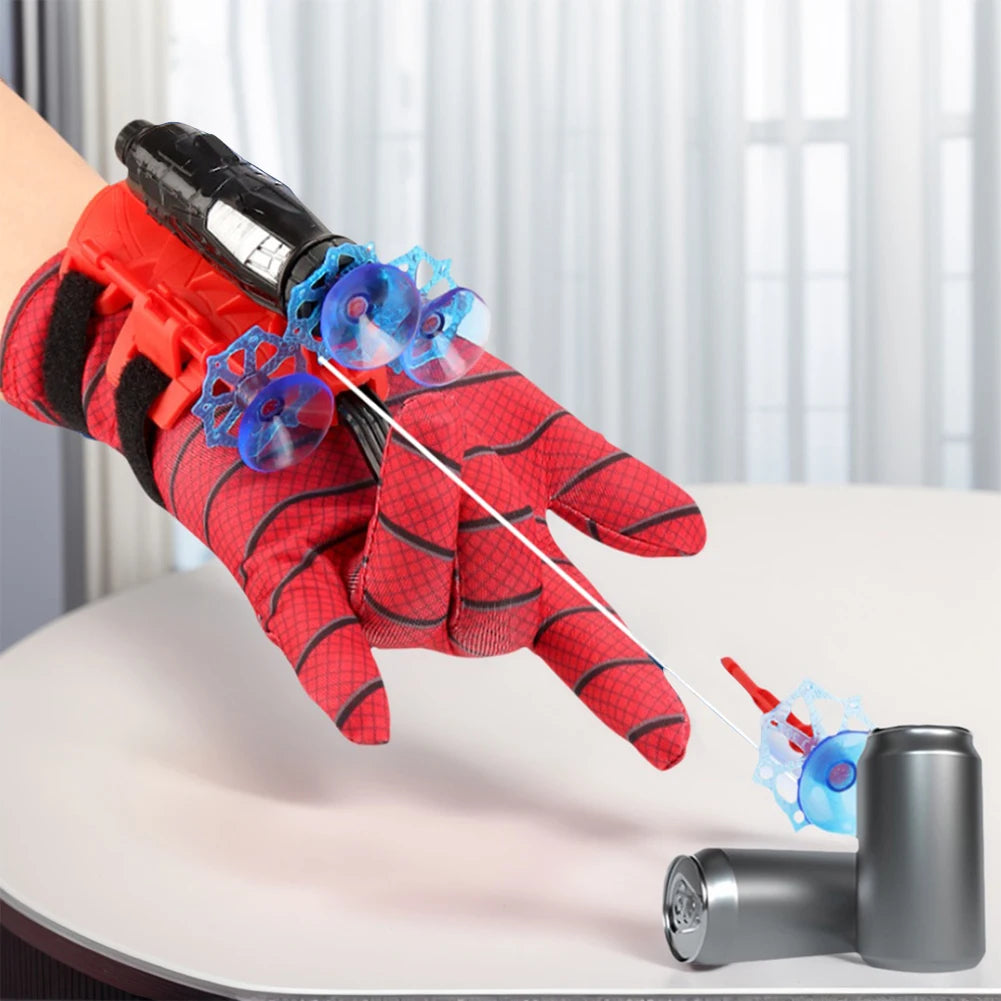 Spider Silk Launcher SpiderMans Cosplay Prop Party Comic Con Children Boys Girls Toys Cartoon Anime New Kids Birthday Cute Gifts