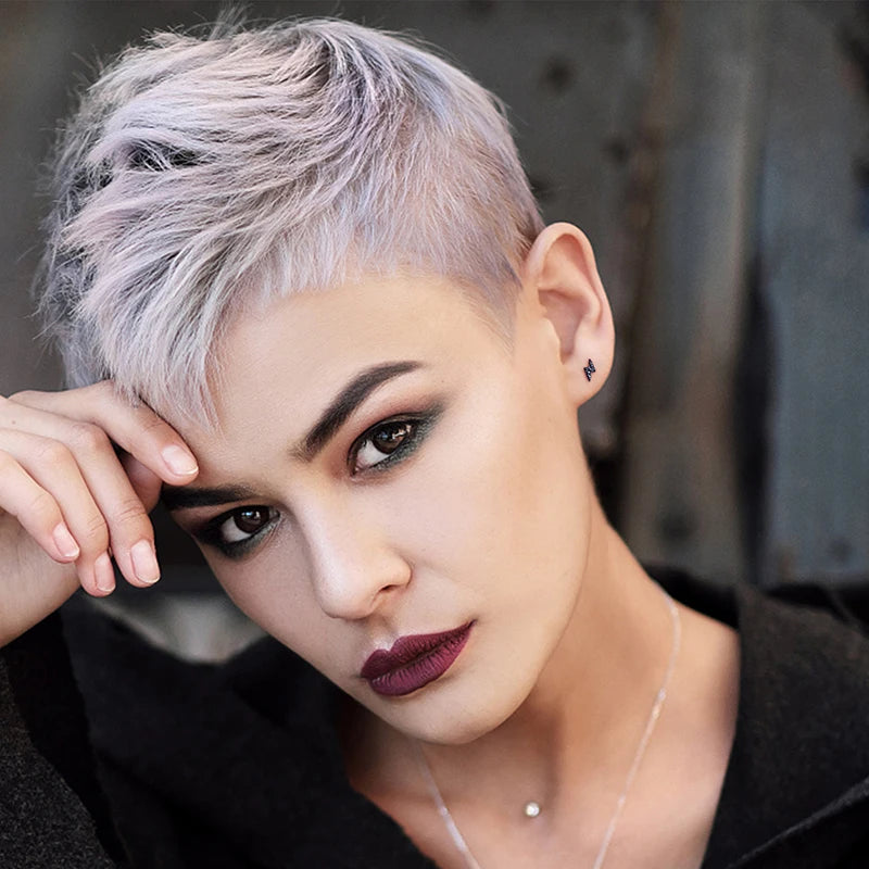 Tiny D VVS Black White Moissanite 925 Sterling Silver Fashion Lightning Stud Earrings Women Exquisite Student Girlfriend Jewelry