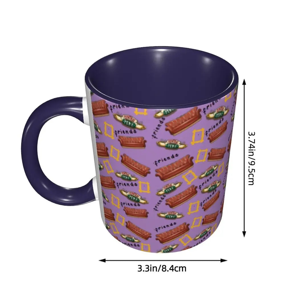 Classic Friends TV Show Coffee Mugs DIY Personalized Ceramic Mug Creative Gift