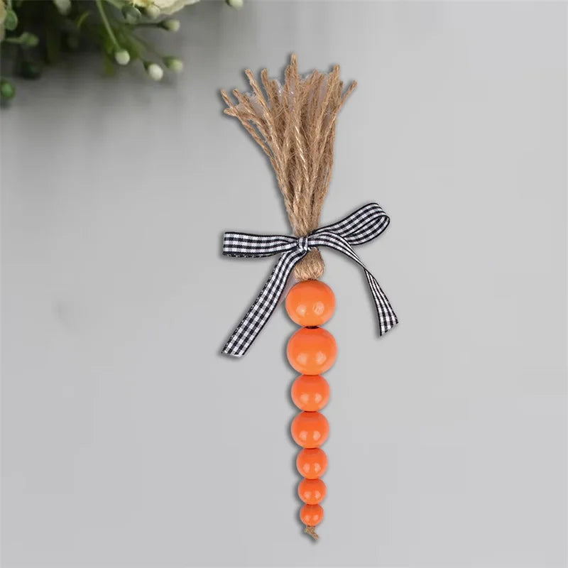 Easter Bunny Decorations Felt Rabbit Garland Bunny Toy Artificial Bunny Tiered Tray Decor Basket Bowl Fillers