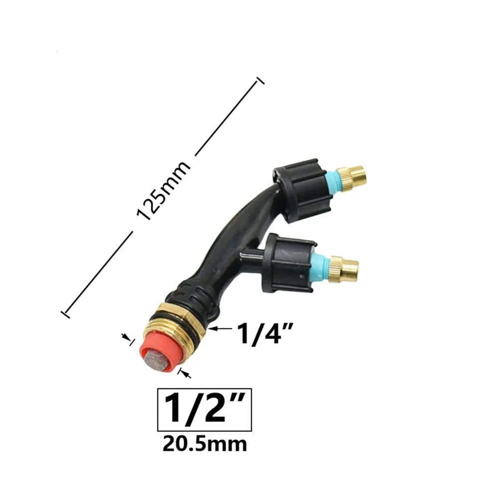 Agricultural Atomizing Sprayer Mist Nozzle Single/Double/Three Nozzle Head Garden Lawn Irrigation Pesticide Spraying Sprinkler