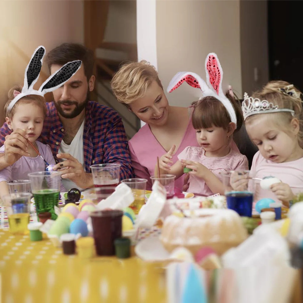 Easter Ear Headband Three Piece Set 6pcs