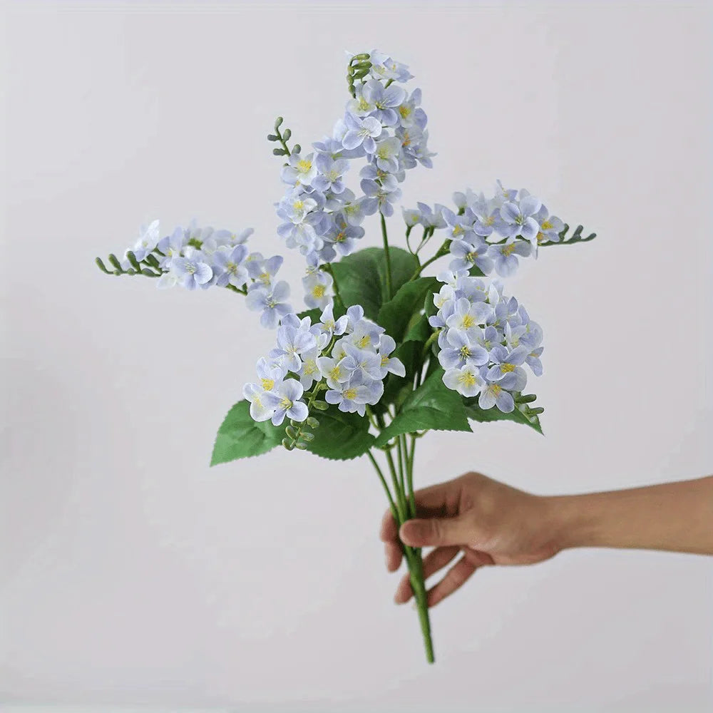 2 Bundles of Lifelike Lily of the Valley Artificial Flowers, Perfect for Easter, Wedding, Home Party Decor, or Living Room
