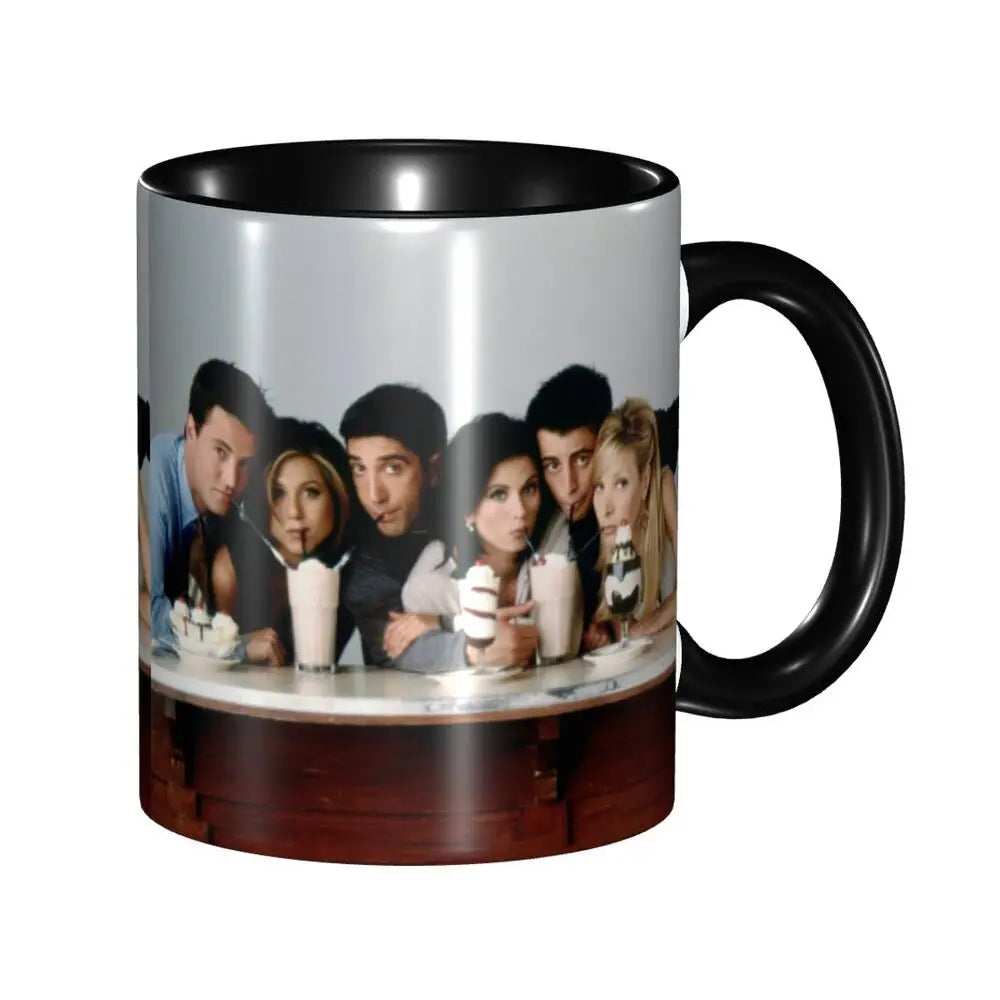 Classic Friends TV Show Coffee Mugs DIY Personalized Ceramic Mug Creative Gift