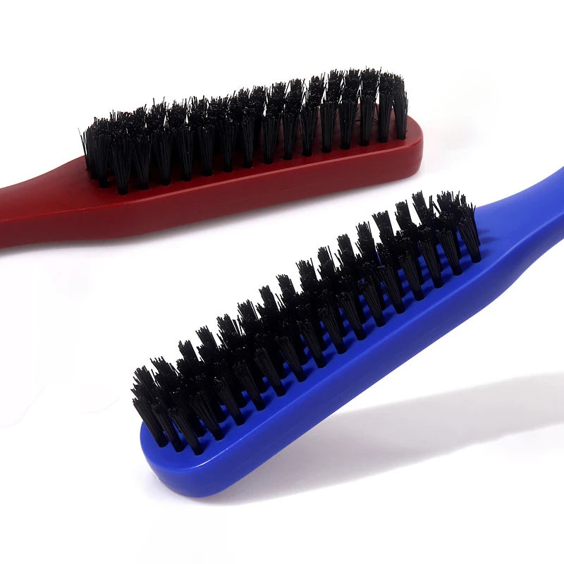 Handle Mane Cleaning Hairdressing Beard Brush Anti static Hairstyling Comb Men's Shaving Tool Special for real hair wigs