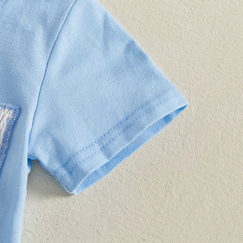 Adorable Baby Girl Easter Outfit Set with Short Sleeve Top and Plaid Shorts - Cute Toddler Spring Clothing Ensemble