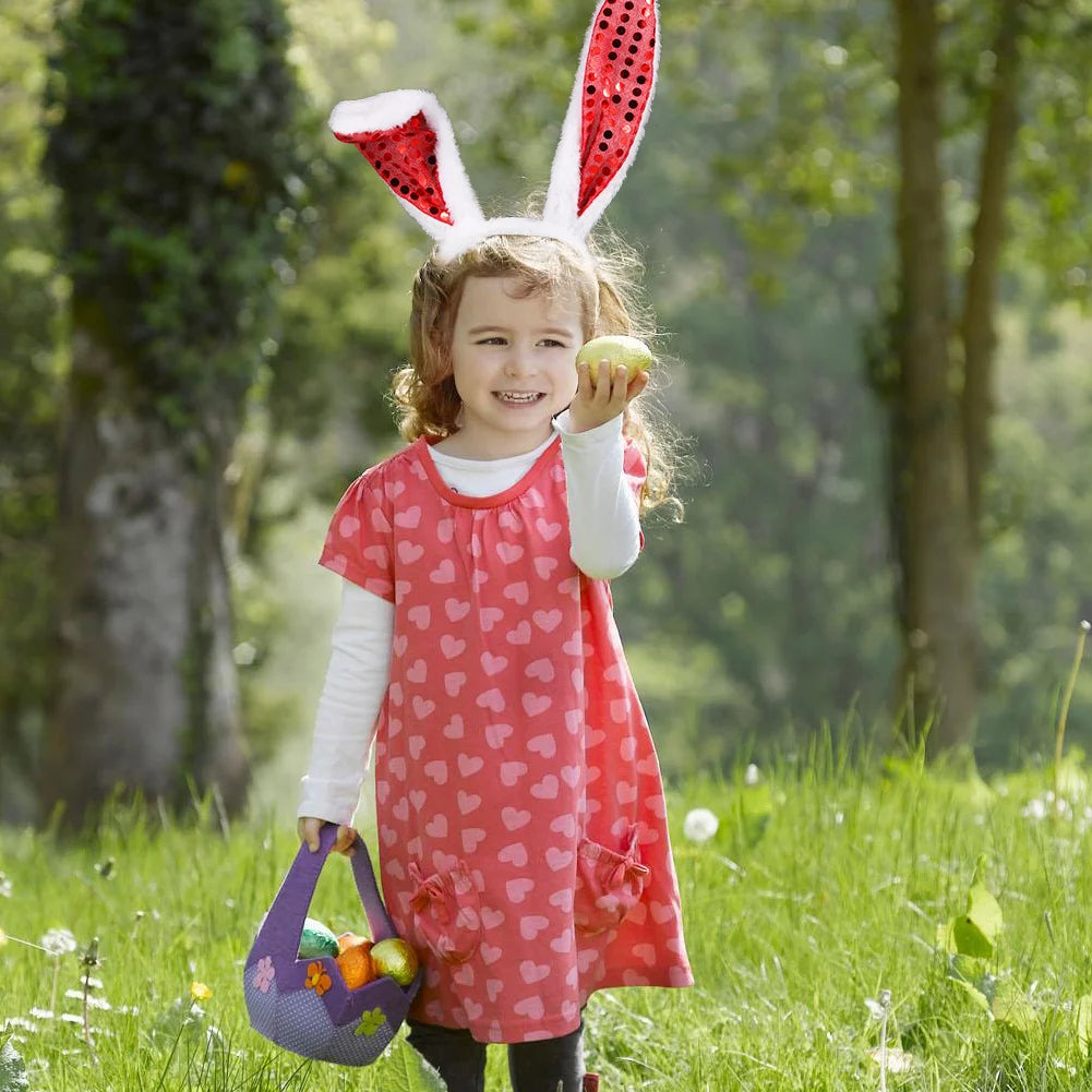 Easter Ear Headband Three Piece Set 6pcs