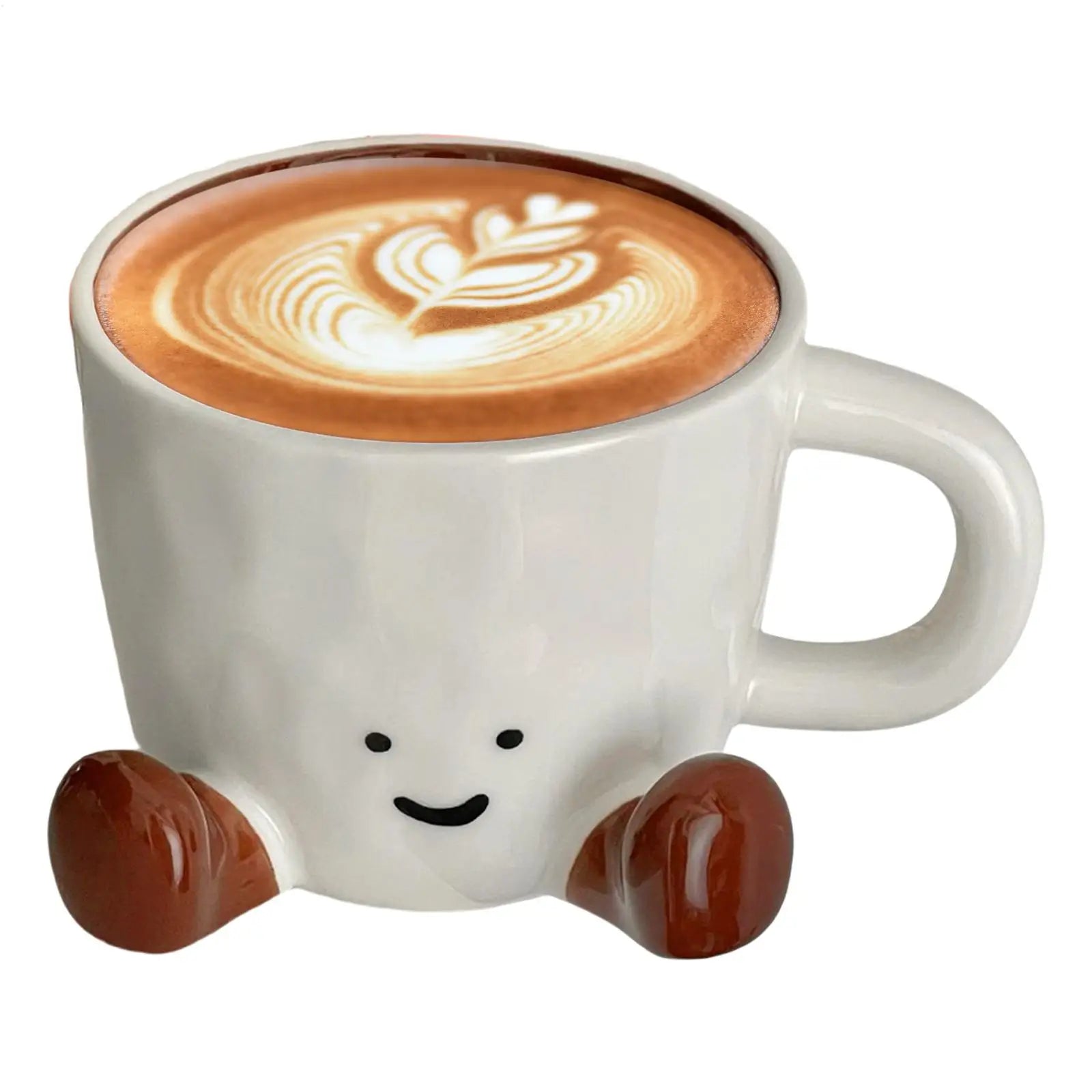 Cute Coffee Mug Adorable Home Kitchen Drinkware Ceramic Coffee Tea Cups for Wine Latte Water Hot Cocoa Cold Hot Drinks