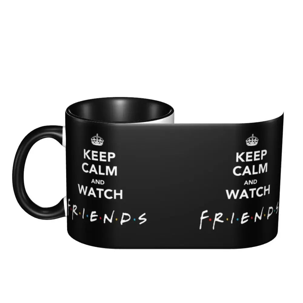 Classic Friends TV Show Coffee Mugs DIY Personalized Ceramic Mug Creative Gift