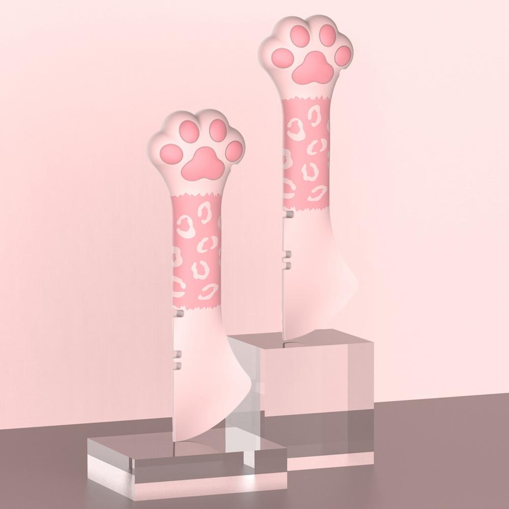 Pet Canned Spoon Adorable Lovely Paw Design Silicone Cat Food Can Lid Cover Spoon Jar Opener Puppy Feeding Food Scoop