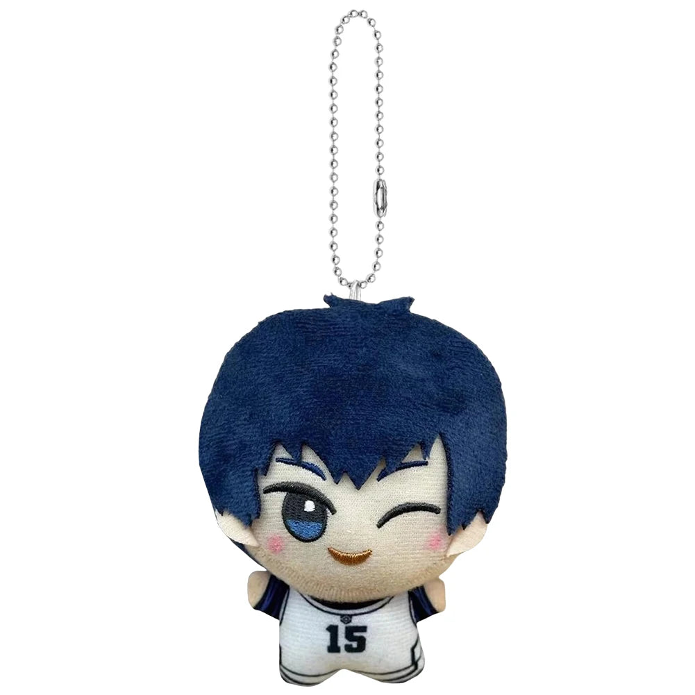 11cm Blue Lock Plush Toy Pendant Seishiro Nagi Isagi Yoichi Chigiri Bachira Meguru Mikage Reo Rin Itoshi Backpack Keychain Gift