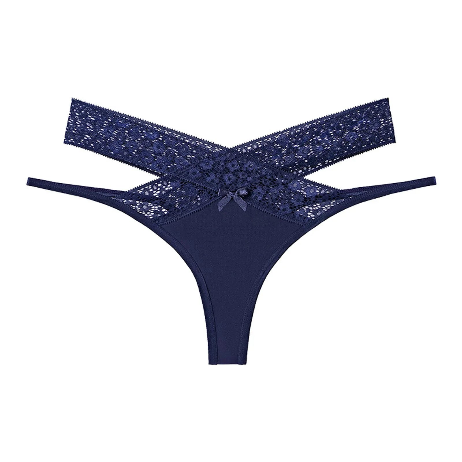 Underwear For Women Thong Women Sexy Floral Lace Mesh Panties Low Rise Hollow Out Transparent Plus Ropa Interor Para Mujeres