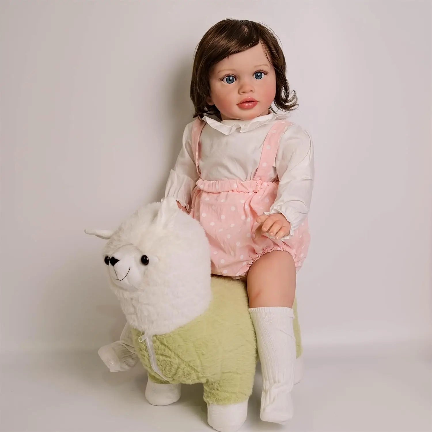 26Inch/66cm Pippa Toddler Girl doll Finished Doll Reborn Toddler Pippa Huge Baby Size Lifelike Soft Touch Art Doll Birthday Gift