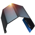 28W Portable Solar Panel 5VFolding Solar Panel 2 USB Ports Phone Charger with SunPower Solar Cell for mobilephone Camping Hiking